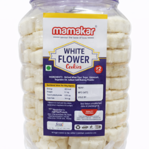 2r Mamakar White Flower Cookies
