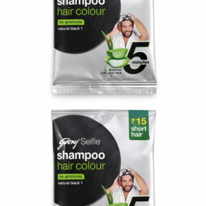 15r Goodrej Selfie Shampoo hair colour