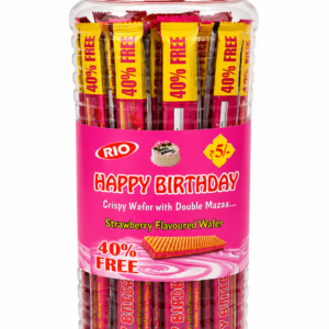 5r Happy Birthday Wafer